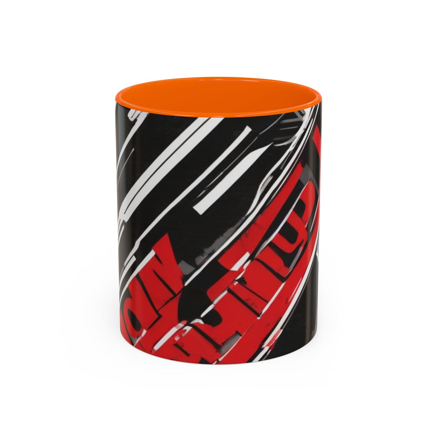 boostlete-recovery-progress-type-show-up-diagonal-paper-0109 — Accent Mug 11oz/15oz