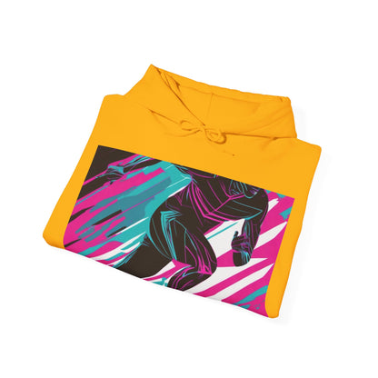 boostlete-mile-by-mile-scene-sprinter-motion-modern-0828 — Unisex Heavy Blend Hoodie (G18500)