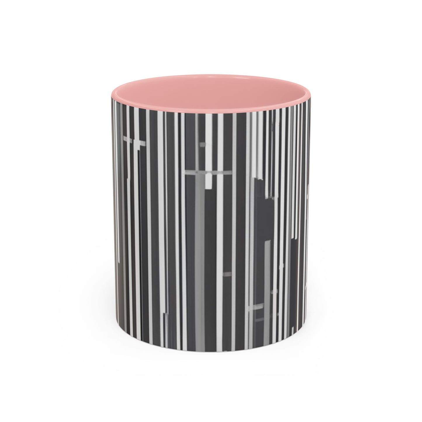 boostlete-boost-mode-pattern-barcode-blueprint-0463 — Accent Mug 11/15oz