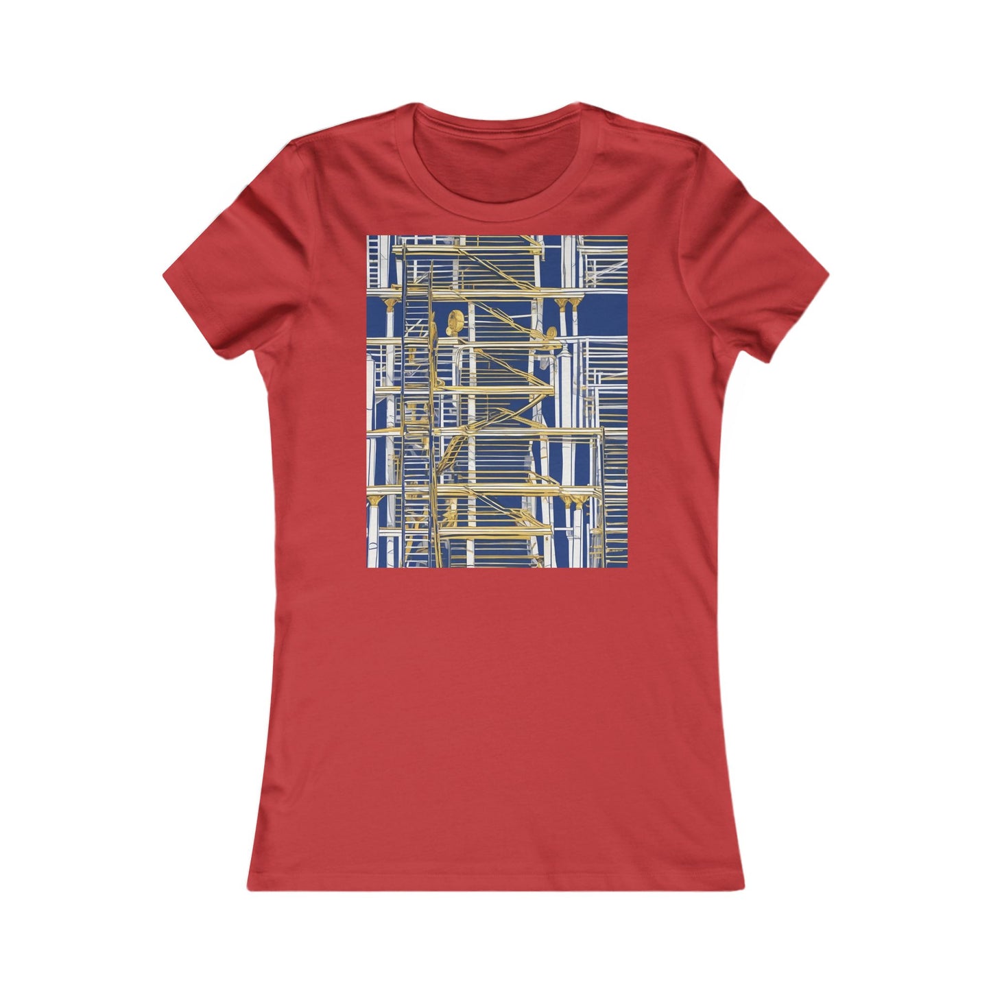 boostlete-rise-grind-icon-ladder-high-engraved-0238 — Women's Favorite Tee (B+C 6004)