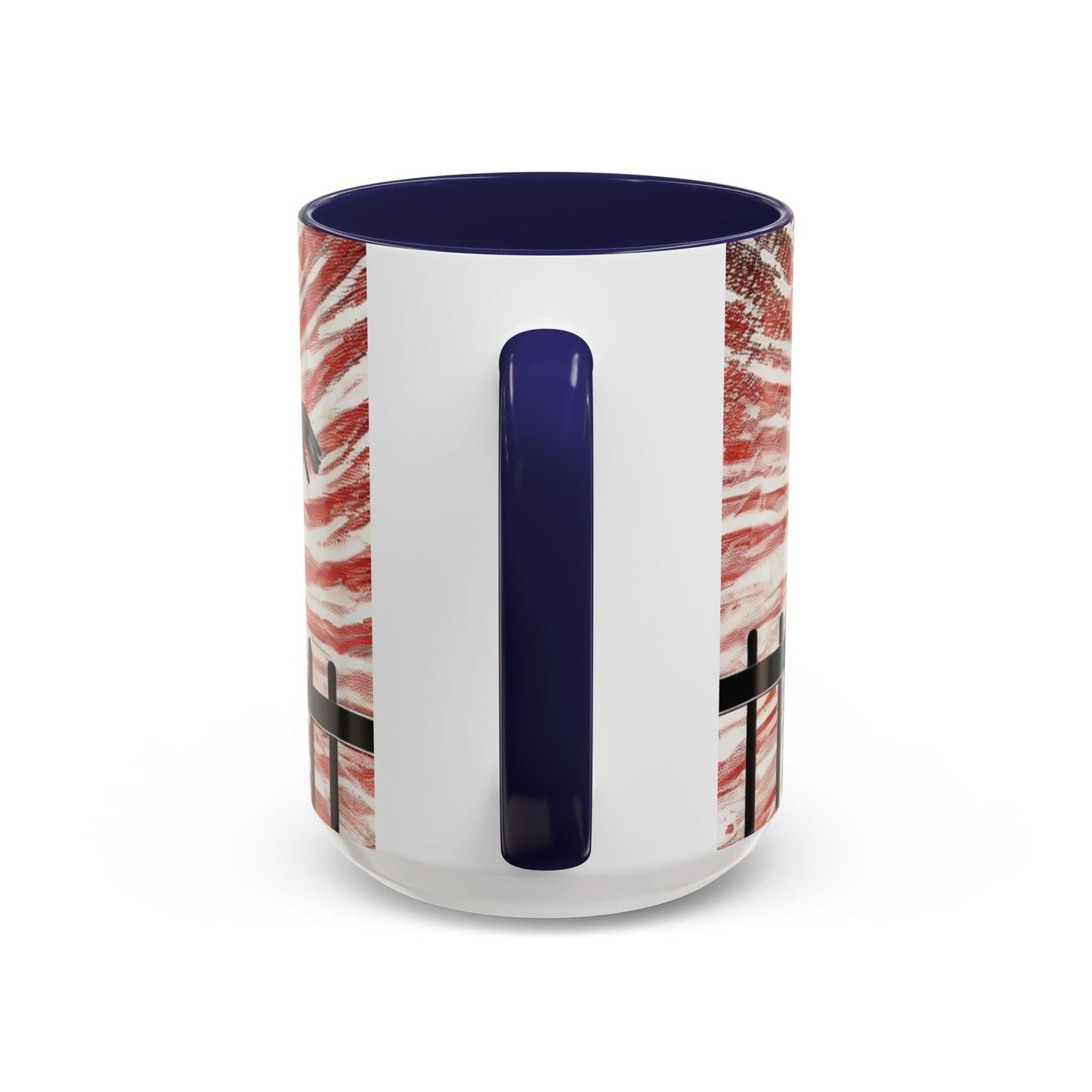 boostlete-recovery-progress-scene-hurdler-halftone-engraved-0212 — Accent Mug 11oz/15oz