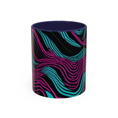 boostlete-recovery-progress-pattern-topographic-engraved-0119 — Accent Mug 11oz/15oz