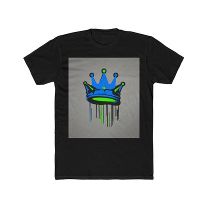 boostlete-mile-by-mile-icon-crown-matte-industrial-0162 — Unisex Cotton Crew Tee (NL 3600)