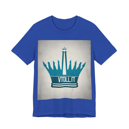 boostlete-am-crew-icon-crown-matte-industrial-0058 — Unisex Jersey Short Sleeve (B+C 3001)