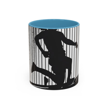 boostlete-am-crew-scene-hurdler-halftone-badge-0956 — Accent Mug 11/15oz