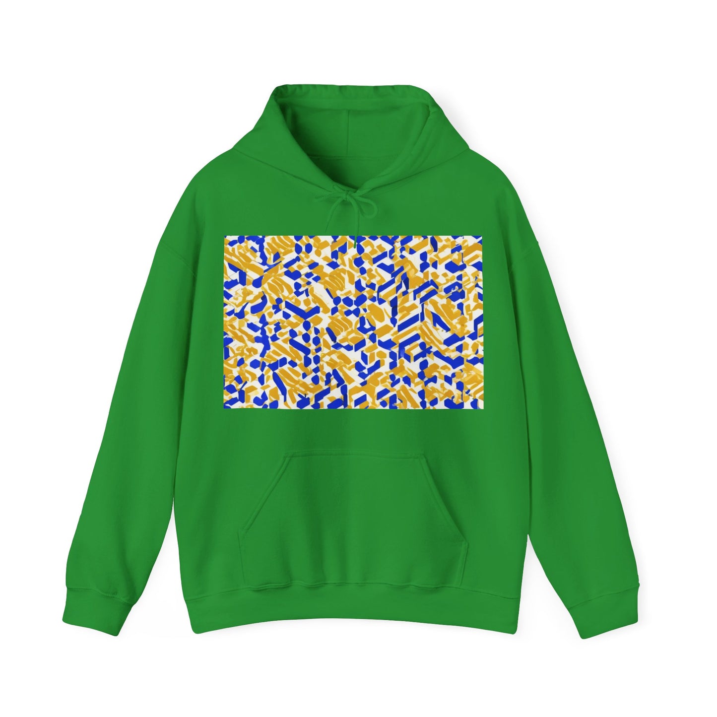 boostlete-rise-grind-pattern-sprint-isometric-0319 — Unisex Heavy Blend Hooded Sweatshirt (Gildan)