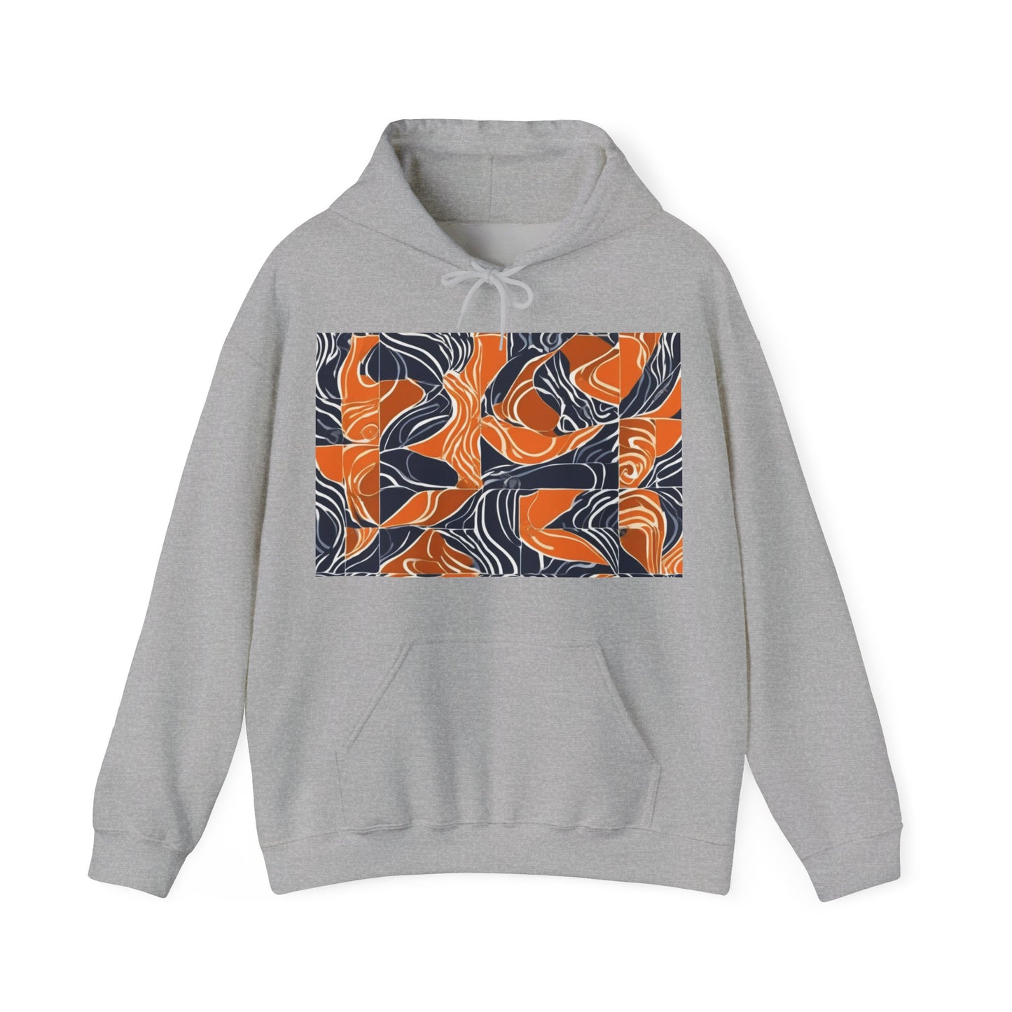 boostlete-rise-grind-pattern-sprint-vector-0207 — Unisex Heavy Blend Hooded Sweatshirt (Gildan)