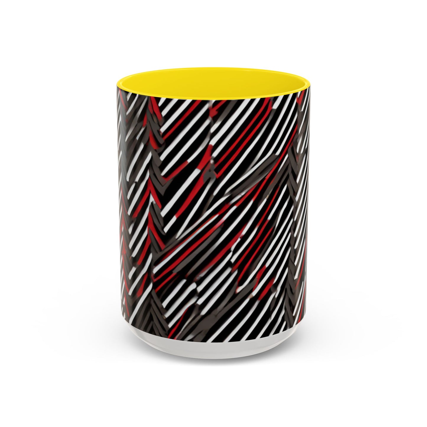 boostlete-field-day-pattern-diagonal-paper-0287 — Accent Mug 11oz/15oz