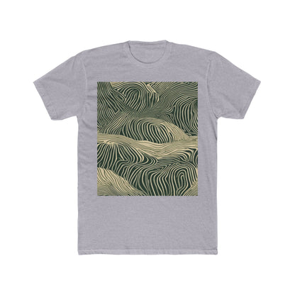 boostlete-rise-grind-pattern-topographic-modern-0403 — Unisex Cotton Crew Tee (NL 3600)