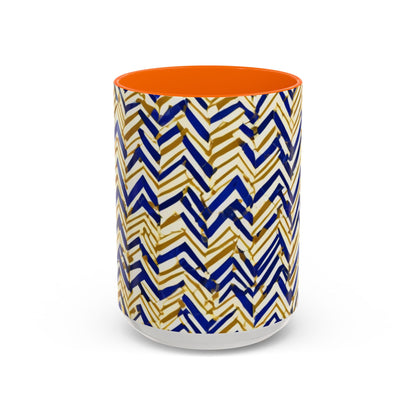 boostlete-boost-mode-pattern-ekg-line-art-0091 — Accent Mug 11oz/15oz