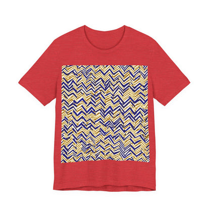 boostlete-boost-mode-pattern-ekg-line-art-0091 — Unisex Jersey Short Sleeve (B+C 3001)