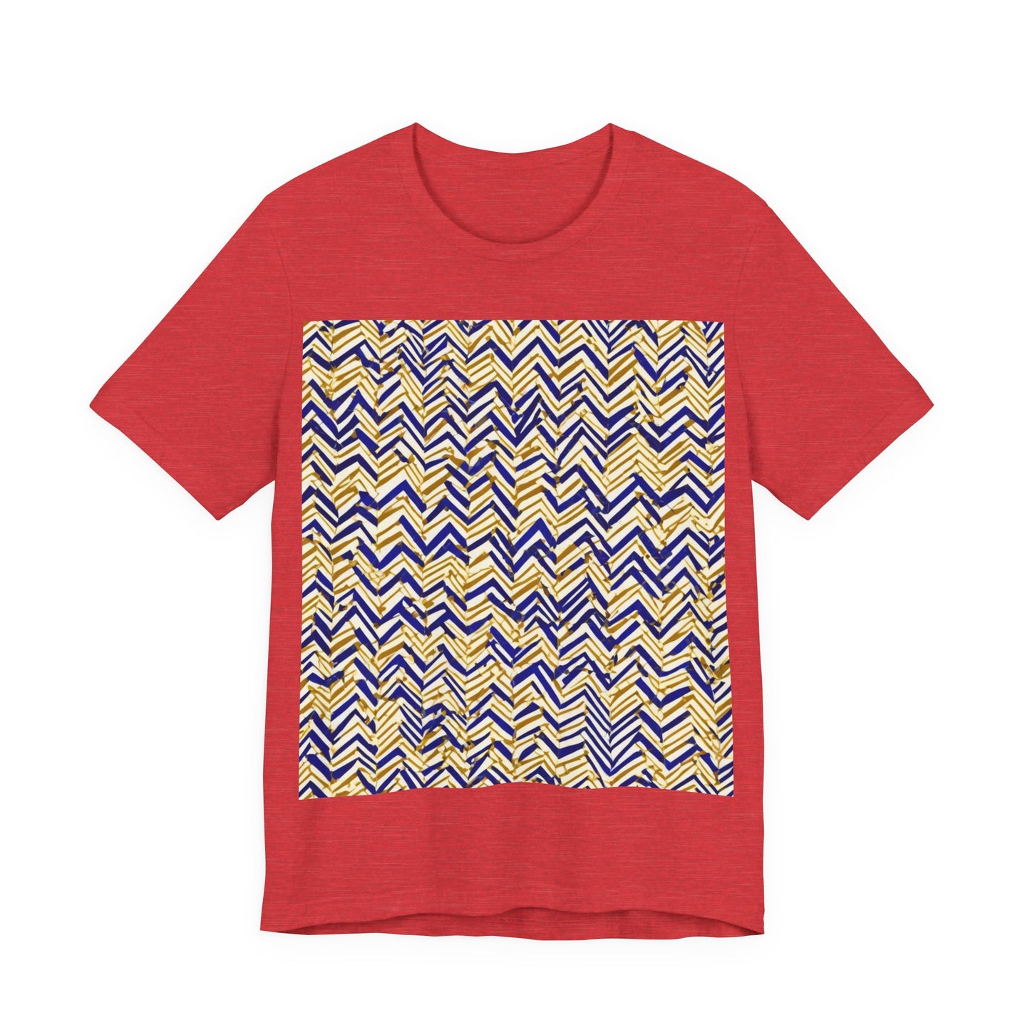 boostlete-boost-mode-pattern-ekg-line-art-0091 — Unisex Jersey Short Sleeve (B+C 3001)