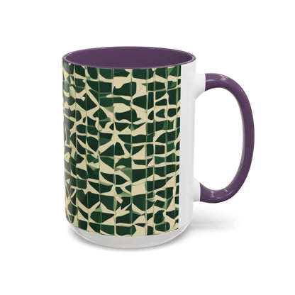 boostlete-iron-intent-pattern-plate-number-isometric-0099 — Accent Mug 11oz/15oz