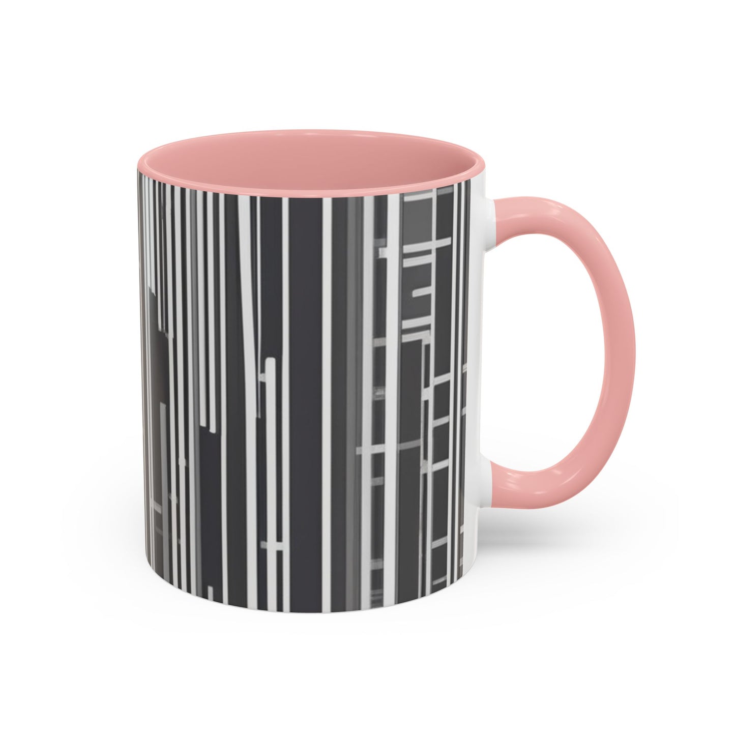 boostlete-boost-mode-pattern-barcode-blueprint-0463 — Accent Mug 11/15oz