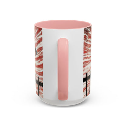 boostlete-recovery-progress-scene-hurdler-halftone-engraved-0212 — Accent Mug 11oz/15oz