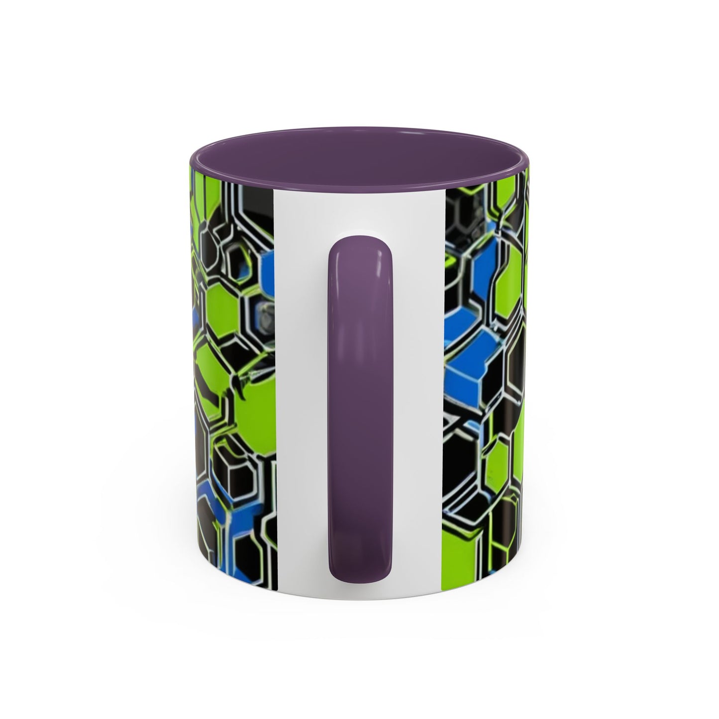 boostlete-recovery-progress-pattern-hex-blueprint-0007 — Accent Mug 11oz/15oz