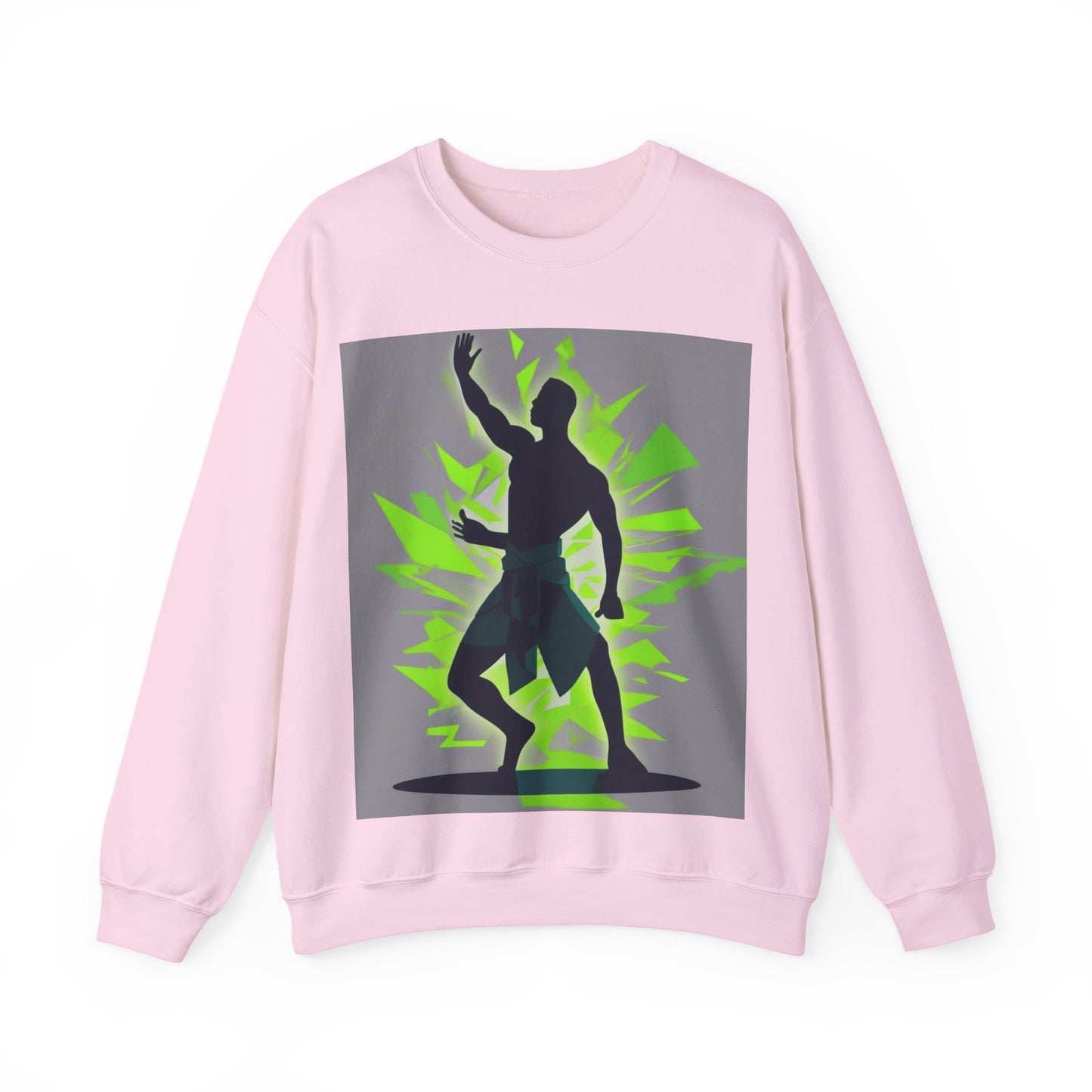 boostlete-mile-by-mile-scene-yogi-offset-isometric-0972 — Unisex Heavy Blend Crewneck (G18000)