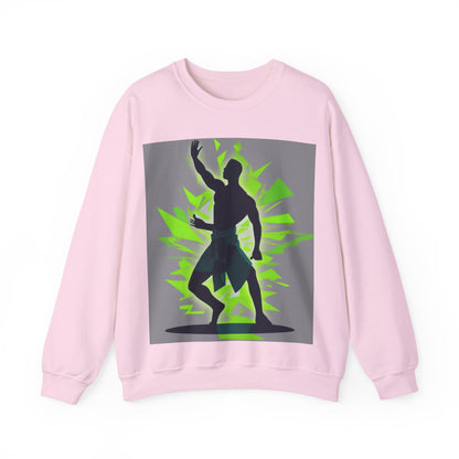 boostlete-mile-by-mile-scene-yogi-offset-isometric-0972 — Unisex Heavy Blend Crewneck (G18000)