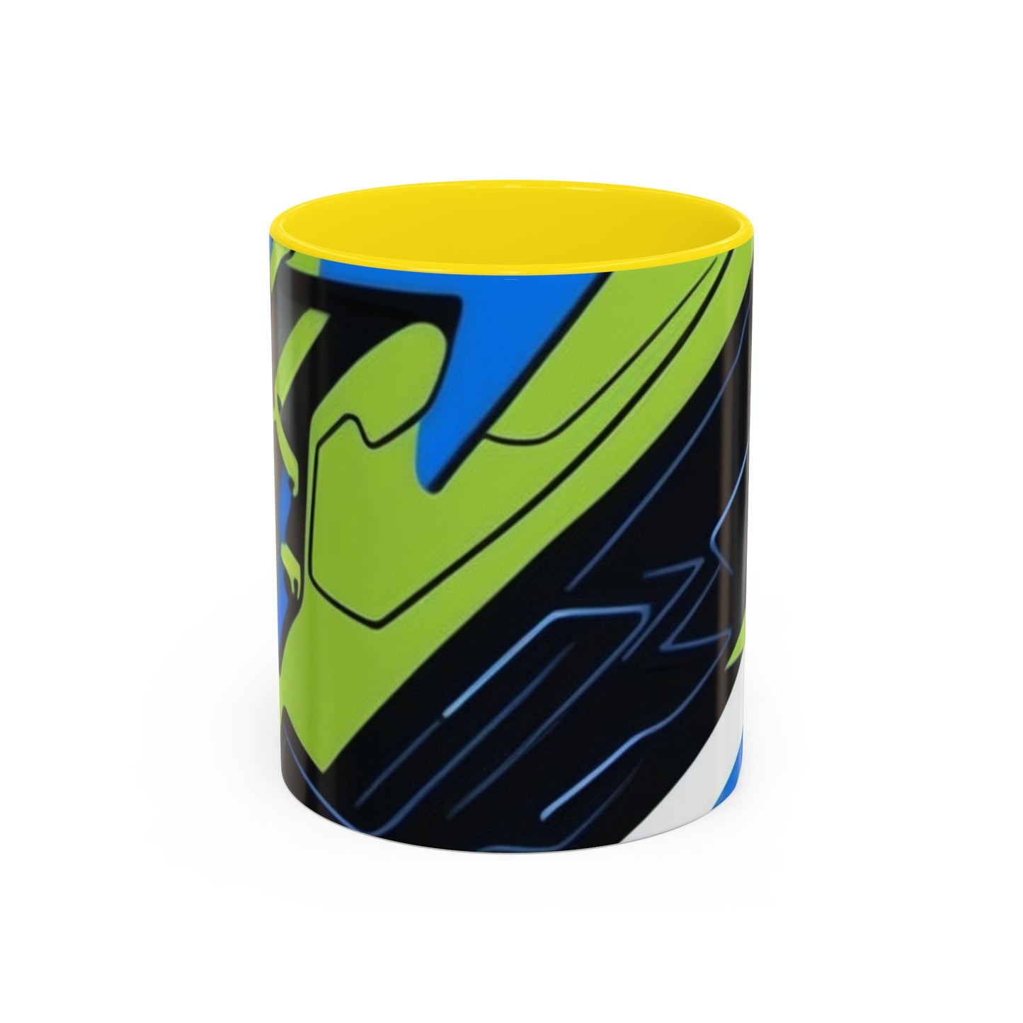 boostlete-quiet-power-icon-sneaker-duotone-paper-0066 — Accent Mug 11oz/15oz