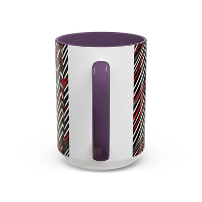 boostlete-field-day-pattern-diagonal-paper-0287 — Accent Mug 11oz/15oz