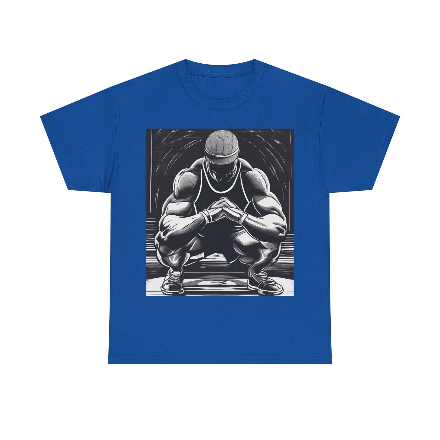 boostlete-pr-season-scene-athlete-outline-athletic-0144 — Unisex Heavy Cotton Tee (Gildan 5000)