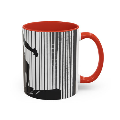 boostlete-am-crew-scene-hurdler-halftone-badge-0956 — Accent Mug 11/15oz