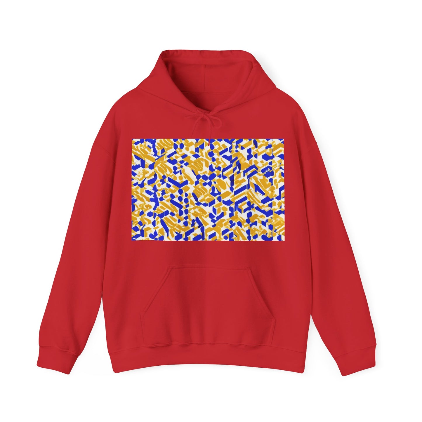 boostlete-rise-grind-pattern-sprint-isometric-0319 — Unisex Heavy Blend Hooded Sweatshirt (Gildan)