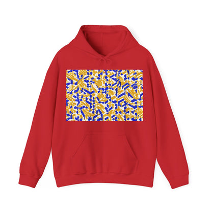 boostlete-rise-grind-pattern-sprint-isometric-0319 — Unisex Heavy Blend Hooded Sweatshirt (Gildan)