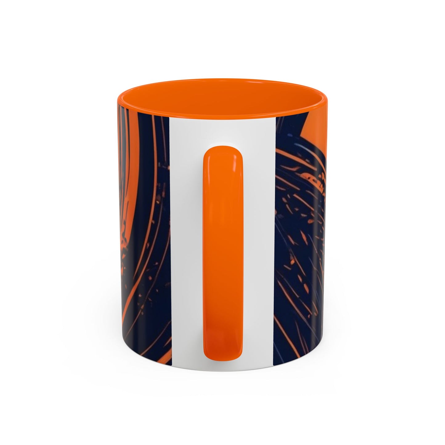 boostlete-rise-grind-icon-sunrise-speed-line-art-0202 — Accent Mug 11oz/15oz