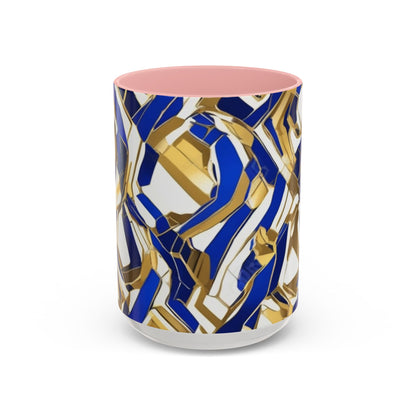 boostlete-boost-mode-pattern-hex-athletic-0611 — Accent Mug 11/15oz