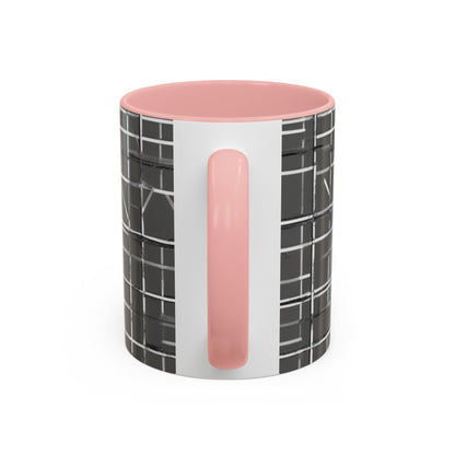 boostlete-rise-grind-pattern-plate-number-monoline-0291 — Accent Mug 11/15oz