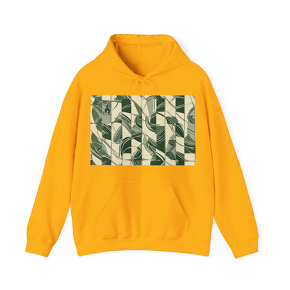 boostlete-mile-by-mile-pattern-stair-steps-athletic-0143 — Unisex Heavy Blend Hooded Sweatshirt (Gildan)