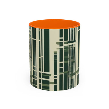 boostlete-quiet-power-pattern-barcode-blueprint-0167 — Accent Mug 11/15oz