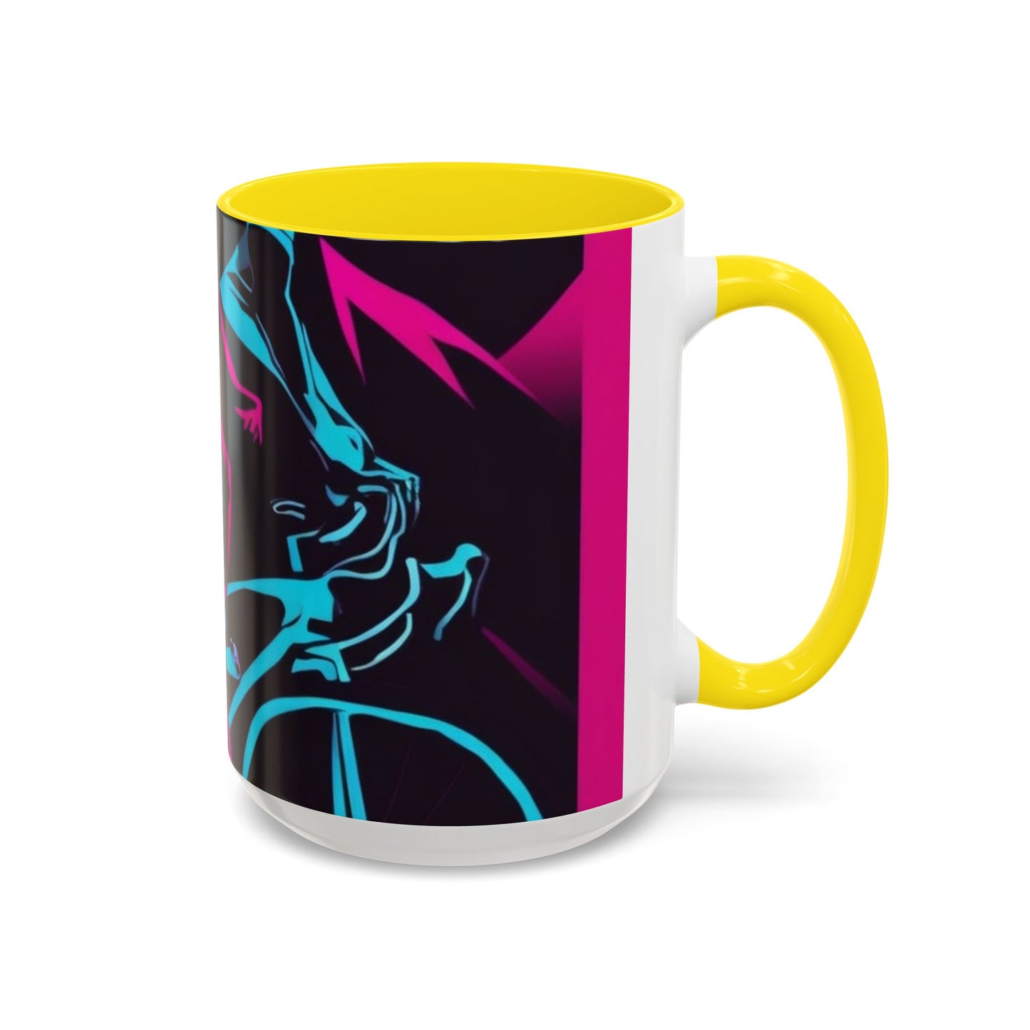 boostlete-rise-grind-scene-cyclist-outline-vector-0868 — Accent Mug 11/15oz