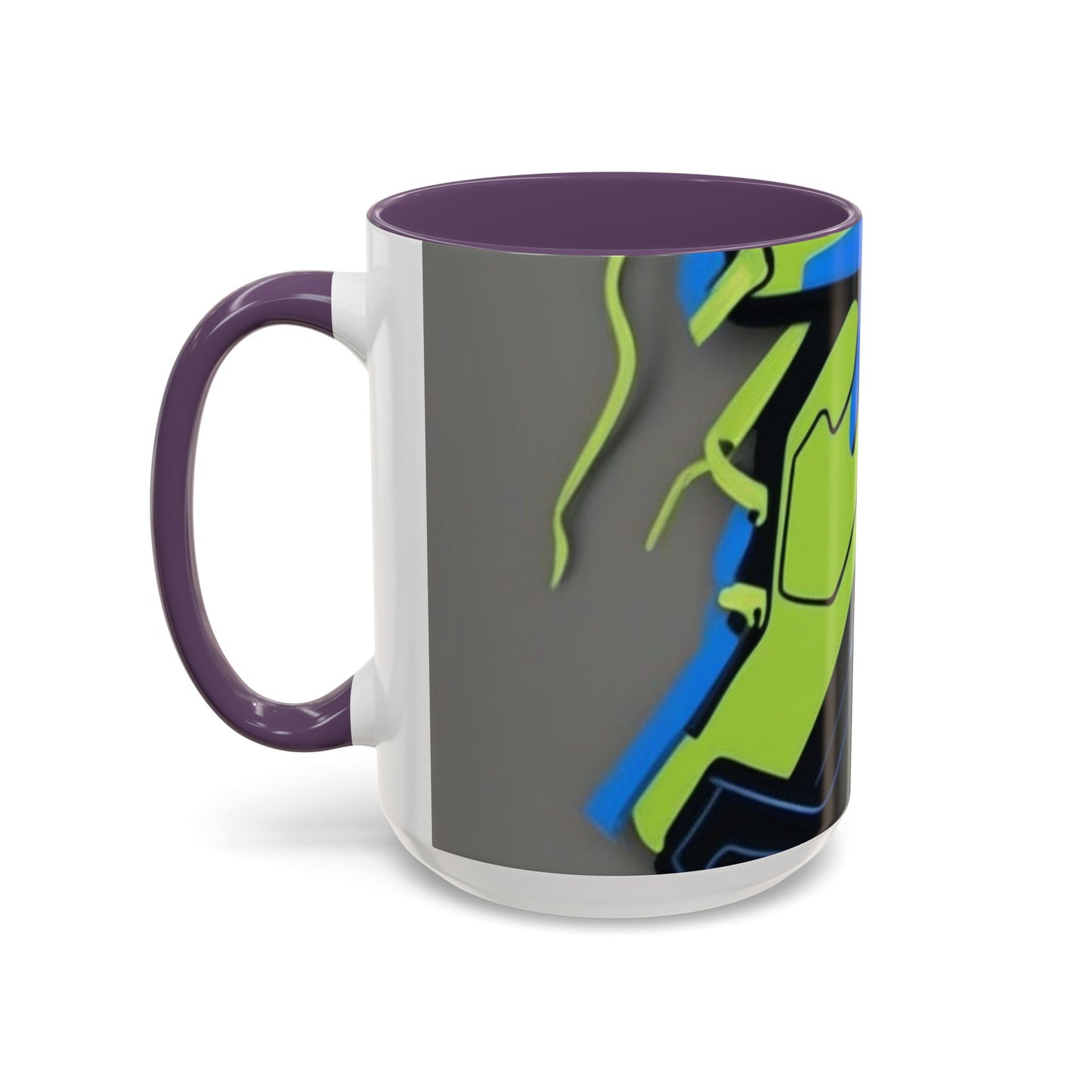 boostlete-quiet-power-icon-sneaker-duotone-paper-0066 — Accent Mug 11oz/15oz