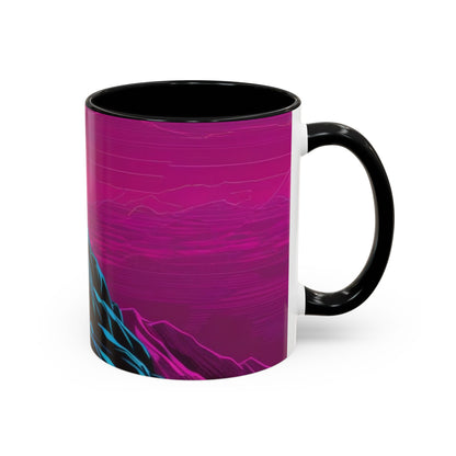 boostlete-boost-mode-scene-trail-neon-blueprint-0832 — Accent Mug 11/15oz