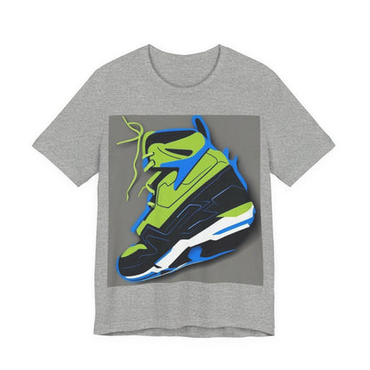 boostlete-quiet-power-icon-sneaker-duotone-paper-0066 — Unisex Jersey Short Sleeve (B+C 3001)