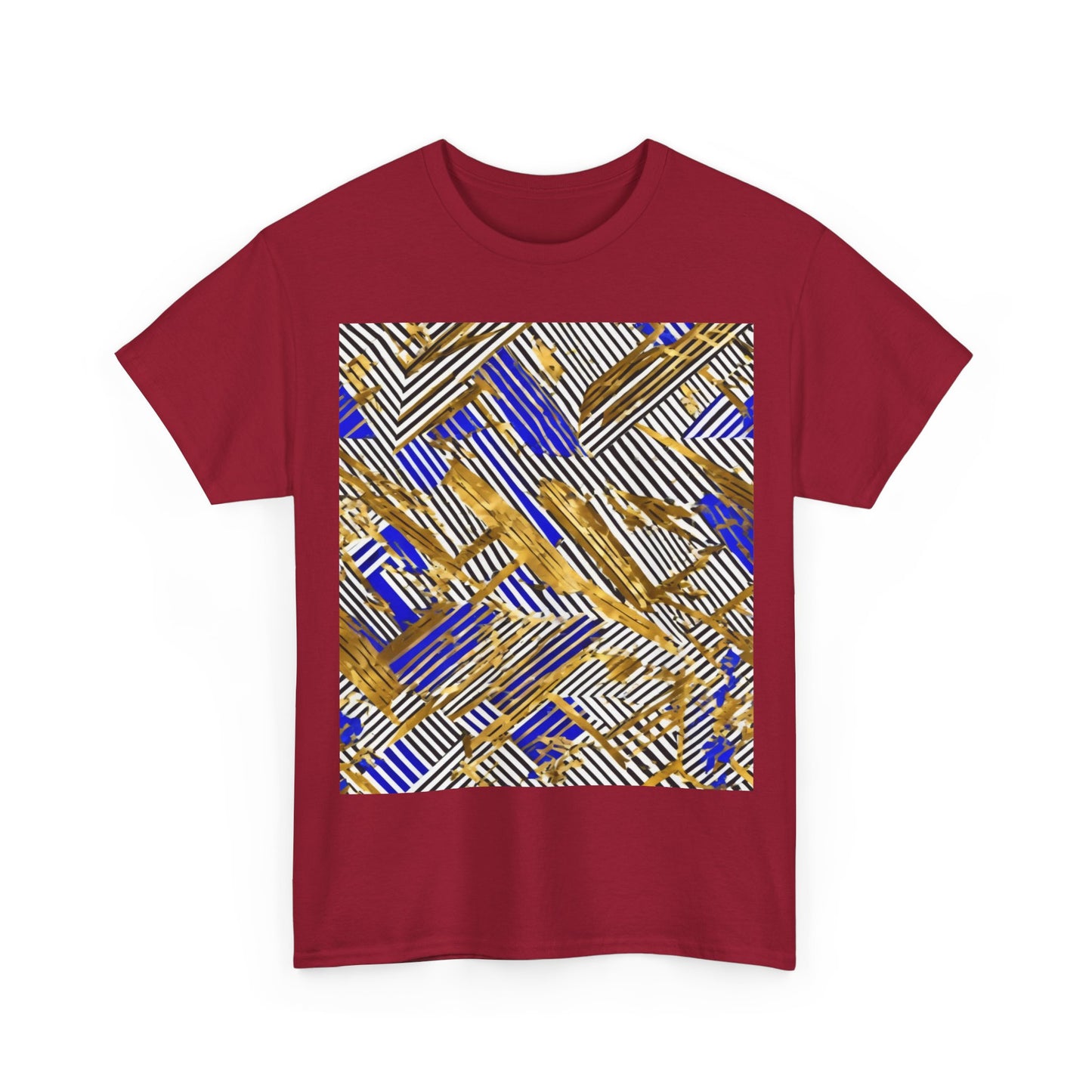 boostlete-boost-mode-pattern-diagonal-monoline-0015 — Unisex Heavy Cotton Tee (Gildan 5000)
