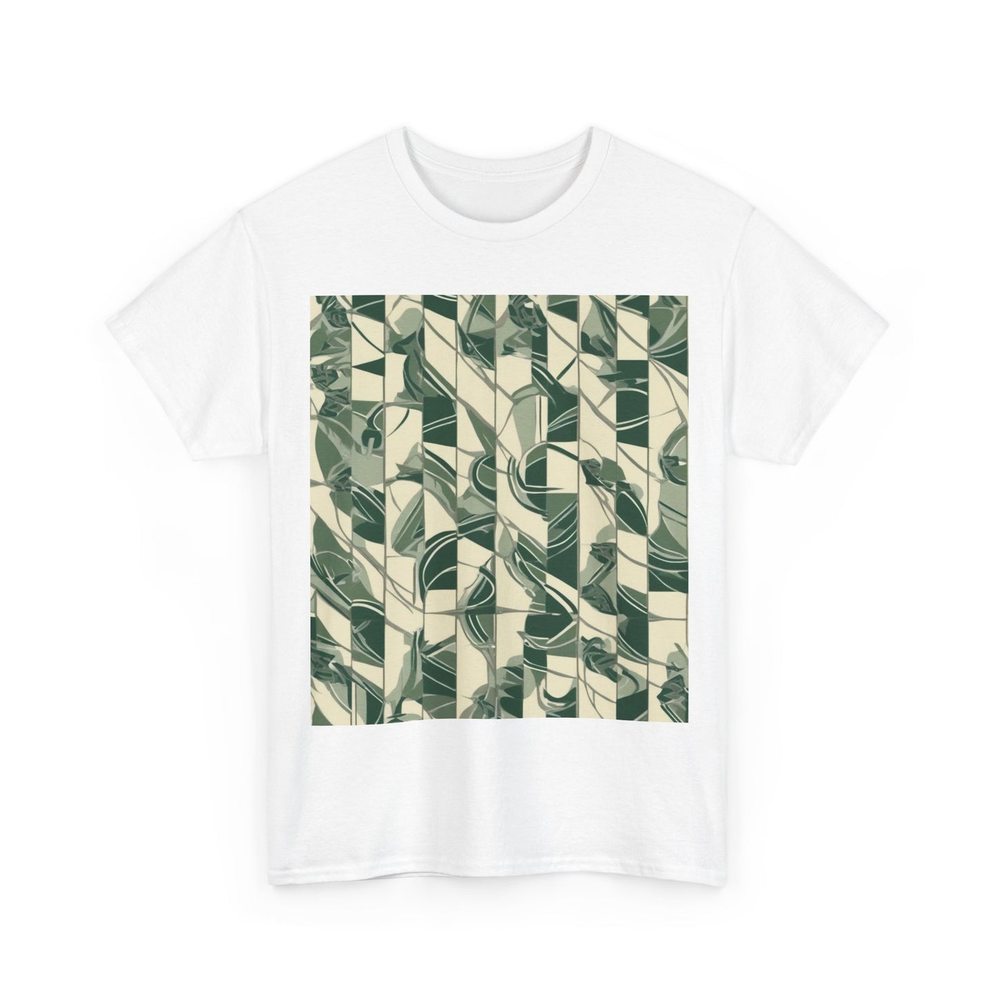 boostlete-mile-by-mile-pattern-stair-steps-athletic-0143 — Unisex Heavy Cotton Tee (Gildan 5000)