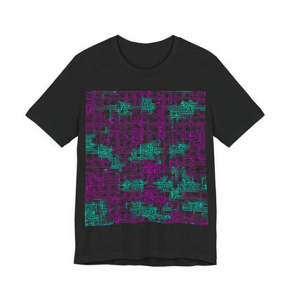 boostlete-boost-mode-pattern-plate-number-monoline-0079 — Unisex Jersey Short Sleeve (B+C 3001)