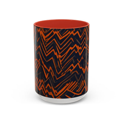 boostlete-rise-grind-pattern-ekg-modern-0155 — Accent Mug 11oz/15oz