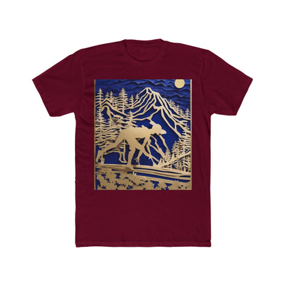 boostlete-recovery-progress-scene-trail-3d-paper-0176 — Unisex Cotton Crew Tee (NL 3600)