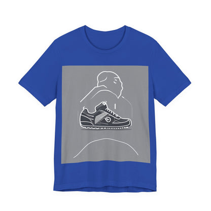 boostlete-boost-mode-icon-sneaker-offset-vector-0166 — Unisex Jersey Short Sleeve (B+C 3001)