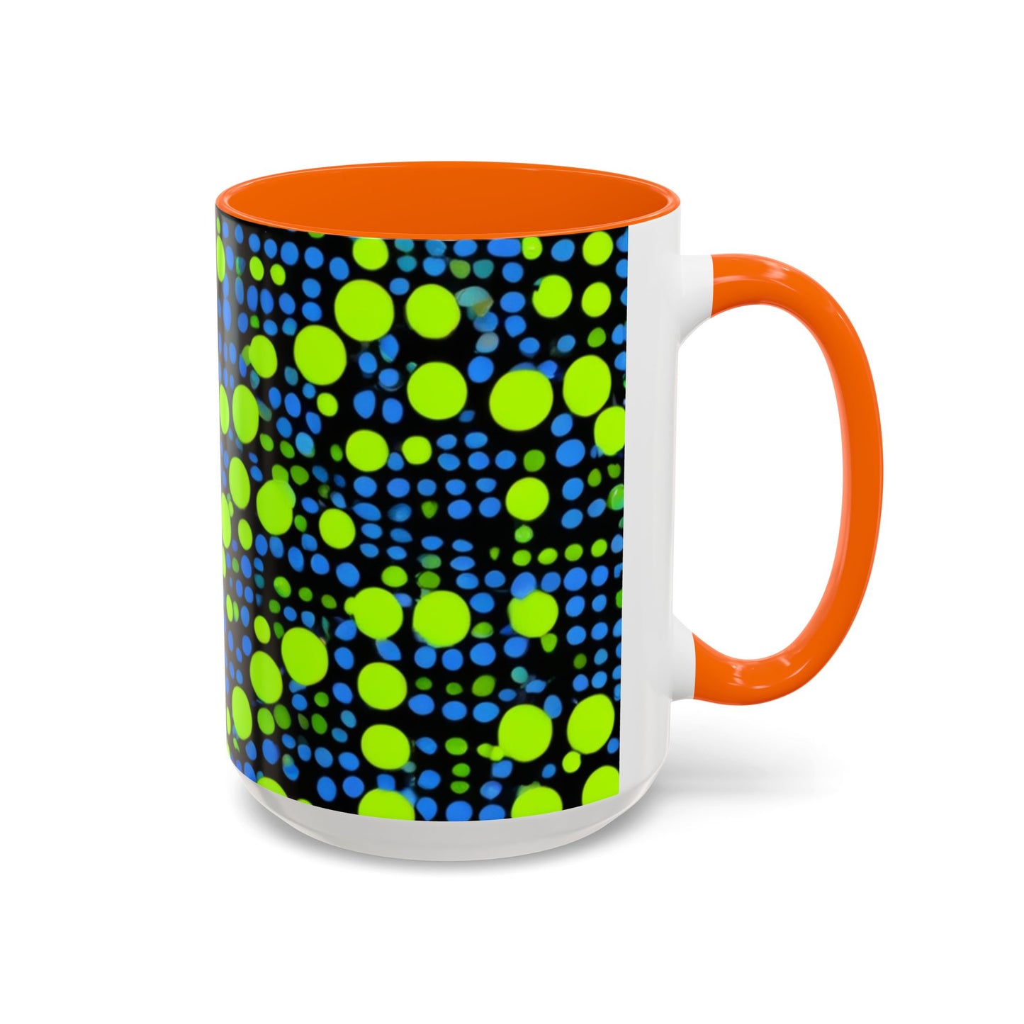 boostlete-mile-by-mile-pattern-dotted-geometric-0071 — Accent Mug 11oz/15oz