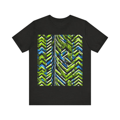 boostlete-rise-grind-pattern-chevron-isometric-0195 — Unisex Jersey Short Sleeve (B+C 3001)