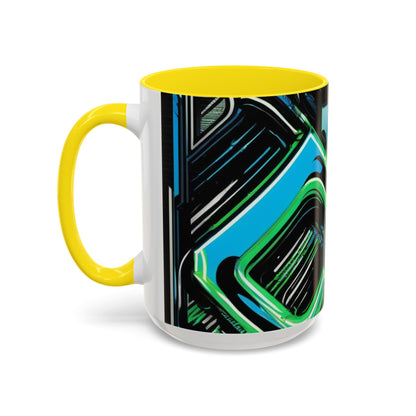 boostlete-boost-mode-type-constancia-gana-diagonal-badge-0185 — Accent Mug 11oz/15oz