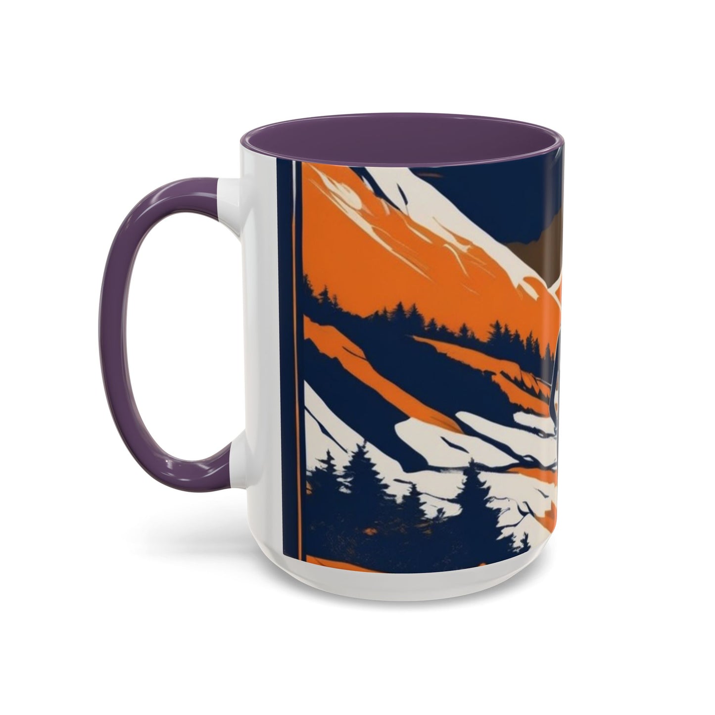 boostlete-quiet-power-scene-trail-duotone-modern-0120 — Accent Mug 11oz/15oz