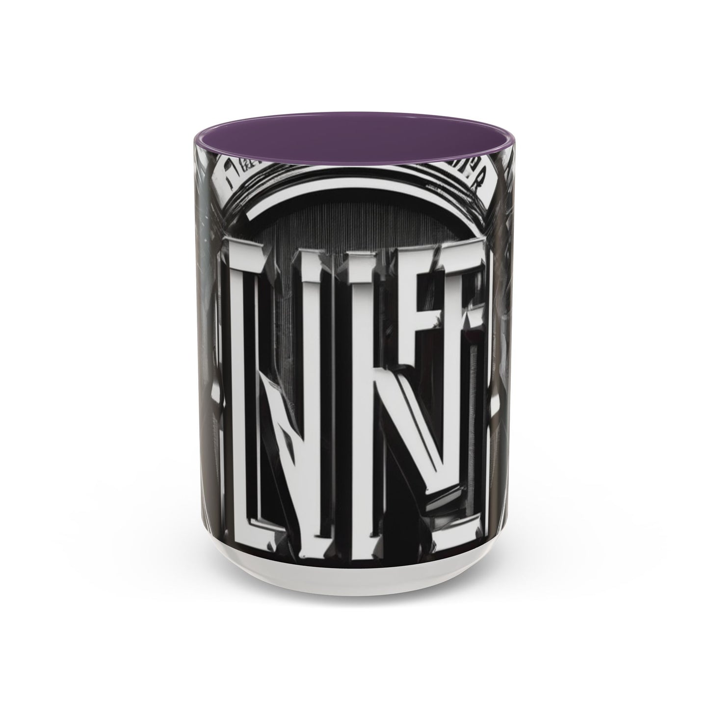 boostlete-am-crew-type-lift-the-standard-banner-engraved-0665 — Accent Mug 11/15oz