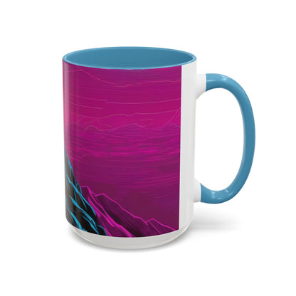 boostlete-boost-mode-scene-trail-neon-blueprint-0832 — Accent Mug 11/15oz