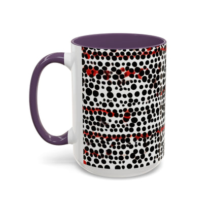 boostlete-rise-grind-pattern-dotted-badge-0139 — Accent Mug 11oz/15oz
